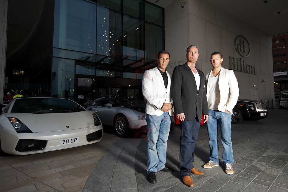 LIVERPOOL, ENGLAND - Tuesday, May 25, 2010: Chairman of the Ability Group Andy Panayiotou, pictured outside the Hilton Hotel in Liverpool. (Pic by David Rawcliffe/Propaganda)