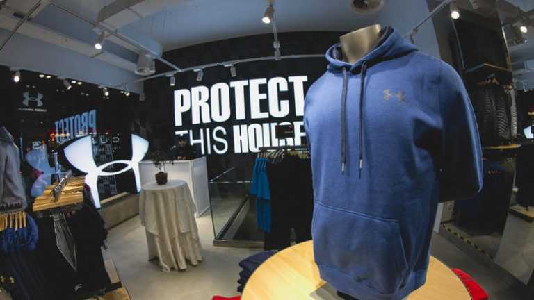 What is under armour known for image
